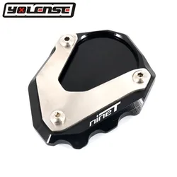 For BMW R Nine T R nineT Rnine T RNINET 2014-2016 Motorcycle Kickstand Foot Side Stand Extension Pad Support Plate Enlarge Stand