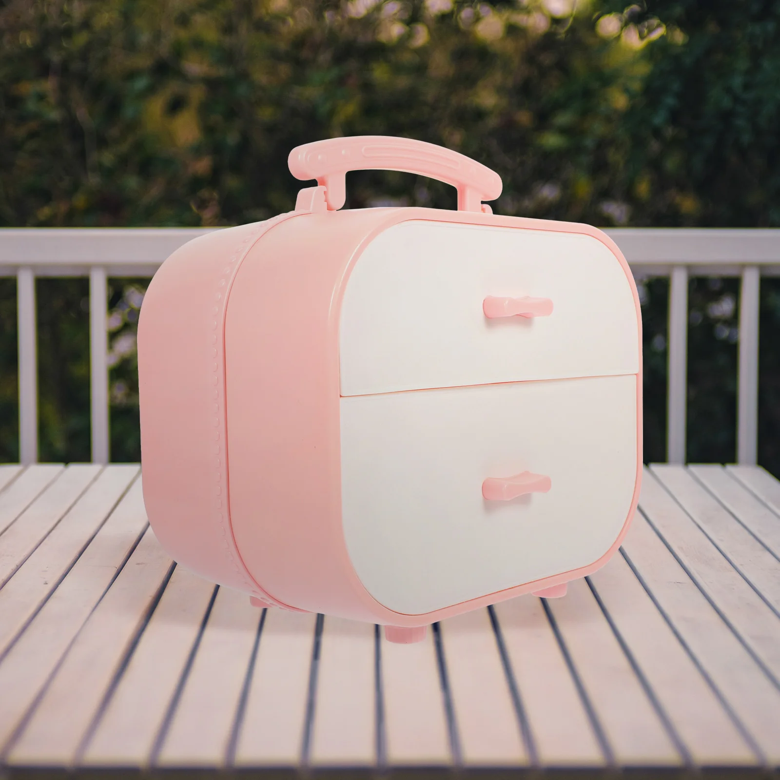 

Двухъярусный ганайзер для хранения аксессуаров для волос, зажимы большой емкости, тиара, футляр для ювелирных изделий, инструмент для демонстрации