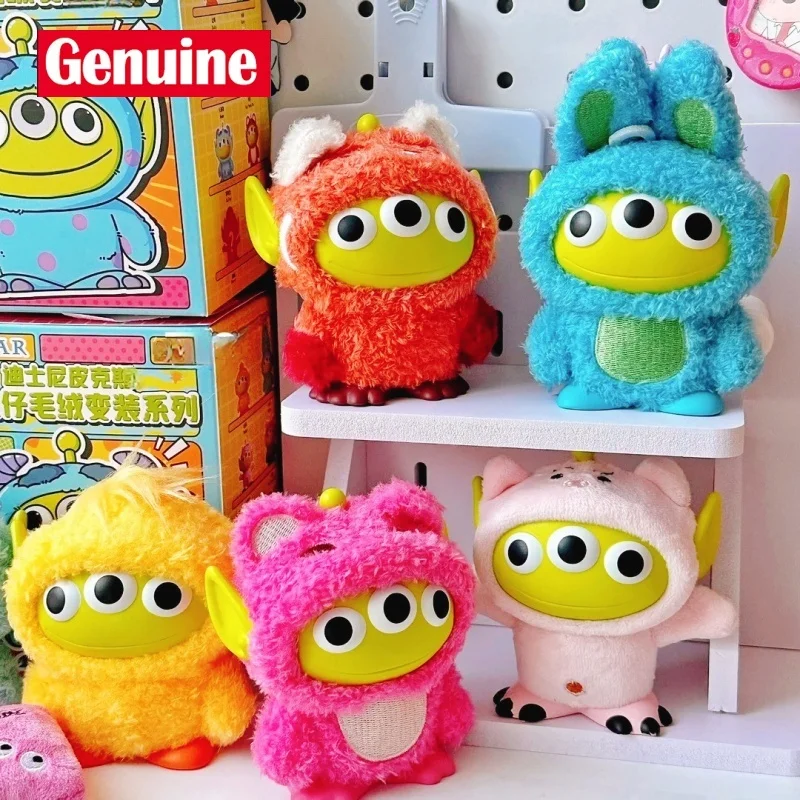 

Authentic Disney Pixar Three-Eyed Monster Plush Transforming Series Trendy Blind Box Collectible Cute Gift Toy