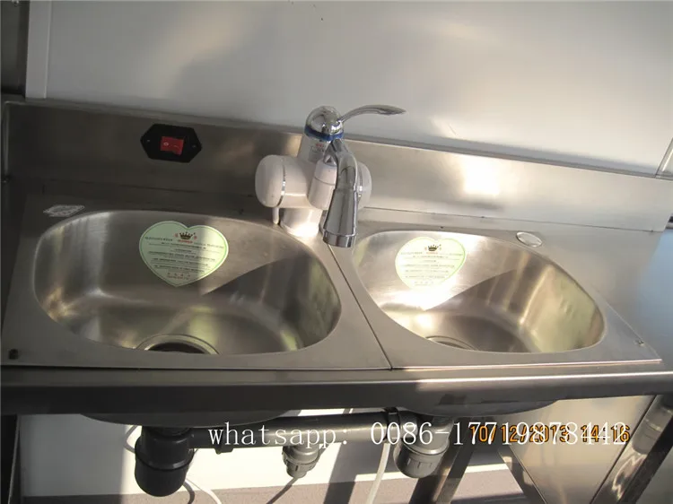 Caminhões de comida de concessão OEM, reboque de comida móvel, lanche de caminhão de comida