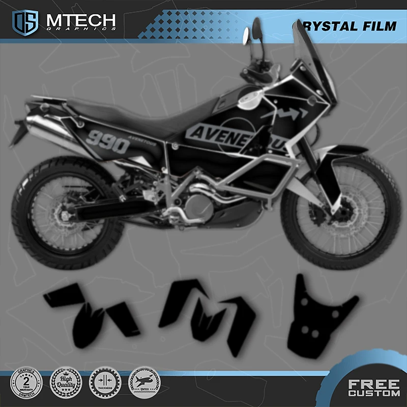 

DSMTECH Custom Motorcycle Graphics For KTM 2003 2004 2005 2006 2007 2008 2009 2010 2011-2016 ADV990 Decals Stickers Kits 009