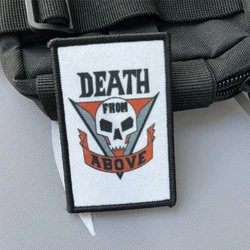 Starship Troopers Morale Tactical Patches for clothing Printed Hook and Loop Patch Military Backpack Sticker