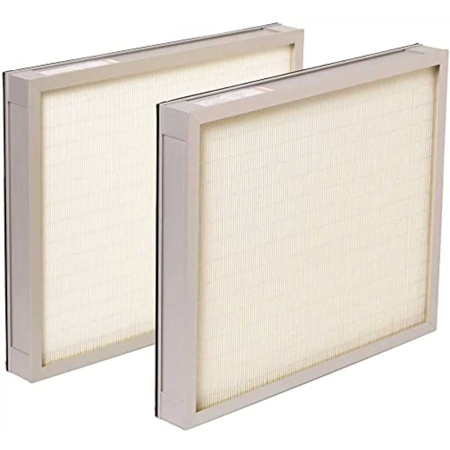 

Air purifier restoration equipment HEPA filter: blue polypropylene, stage 2 efficiency, 2-pack for mold remediation, water dama