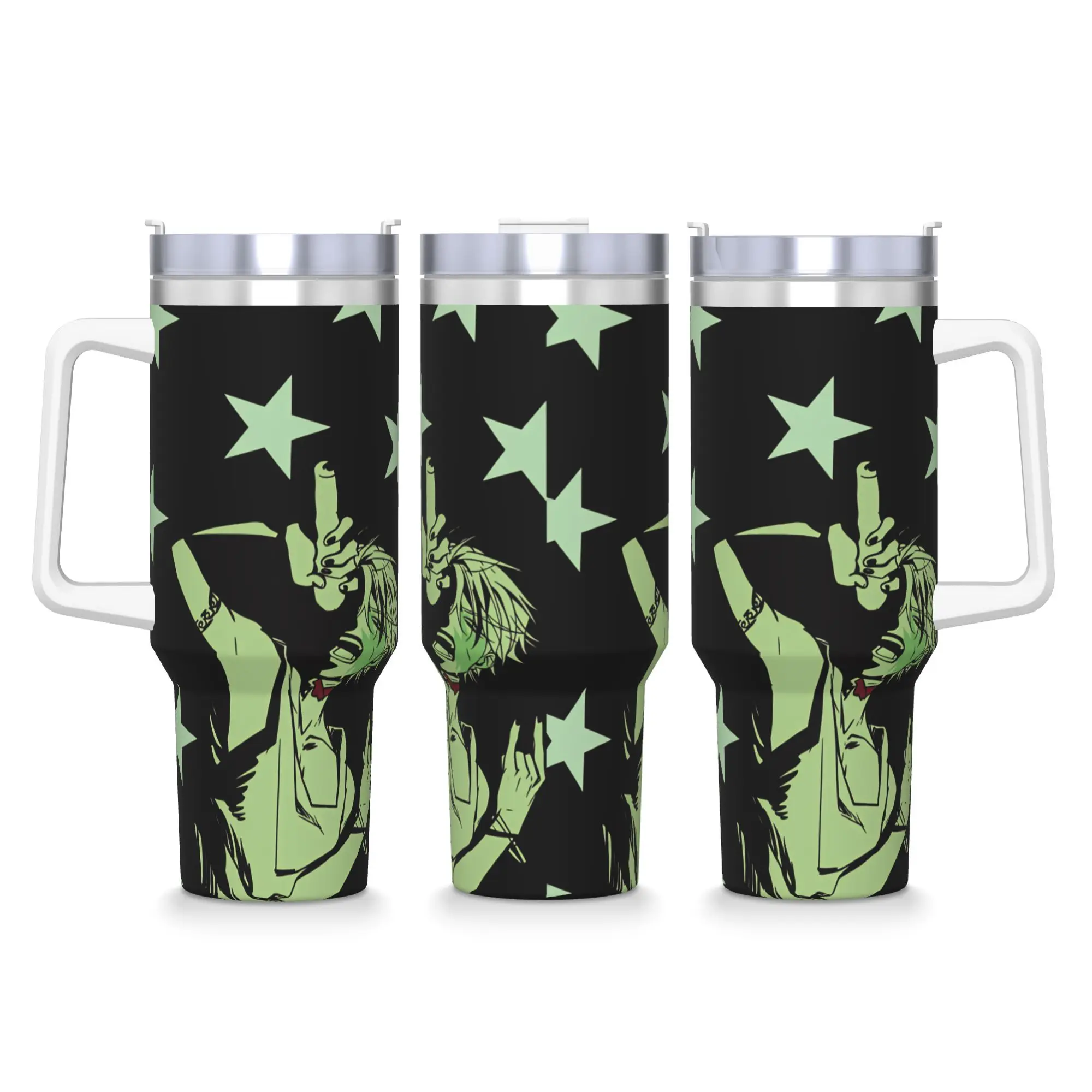 Till ALNST Zombie Stage Tumbler  Hot Drinks Water Bottle Keep Heat Stainless Steel Thermal Cups Custom Beach Car Mugs