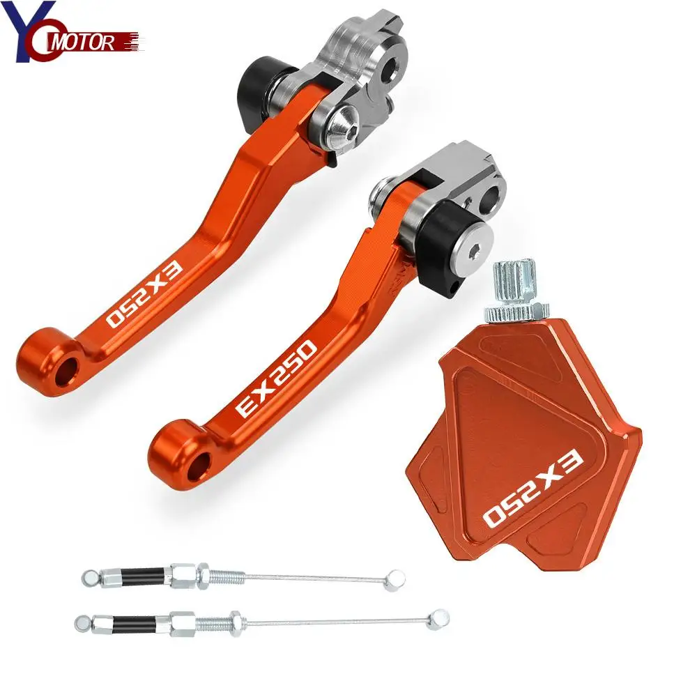

For GASGAS EX250 EX300 2017 2018 EX 300 EX 250 Motorcycle Brake Clutch Lever Stunt Clutch Easy Pull Cable Lever System Aluminum