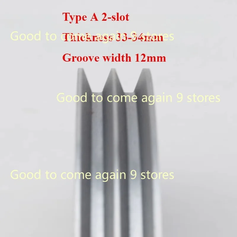 

Type A Double Groove Diameter 200-220-250 Triangular Belt Wheel Outside Cast Iron Belt Disk Motor Accessories