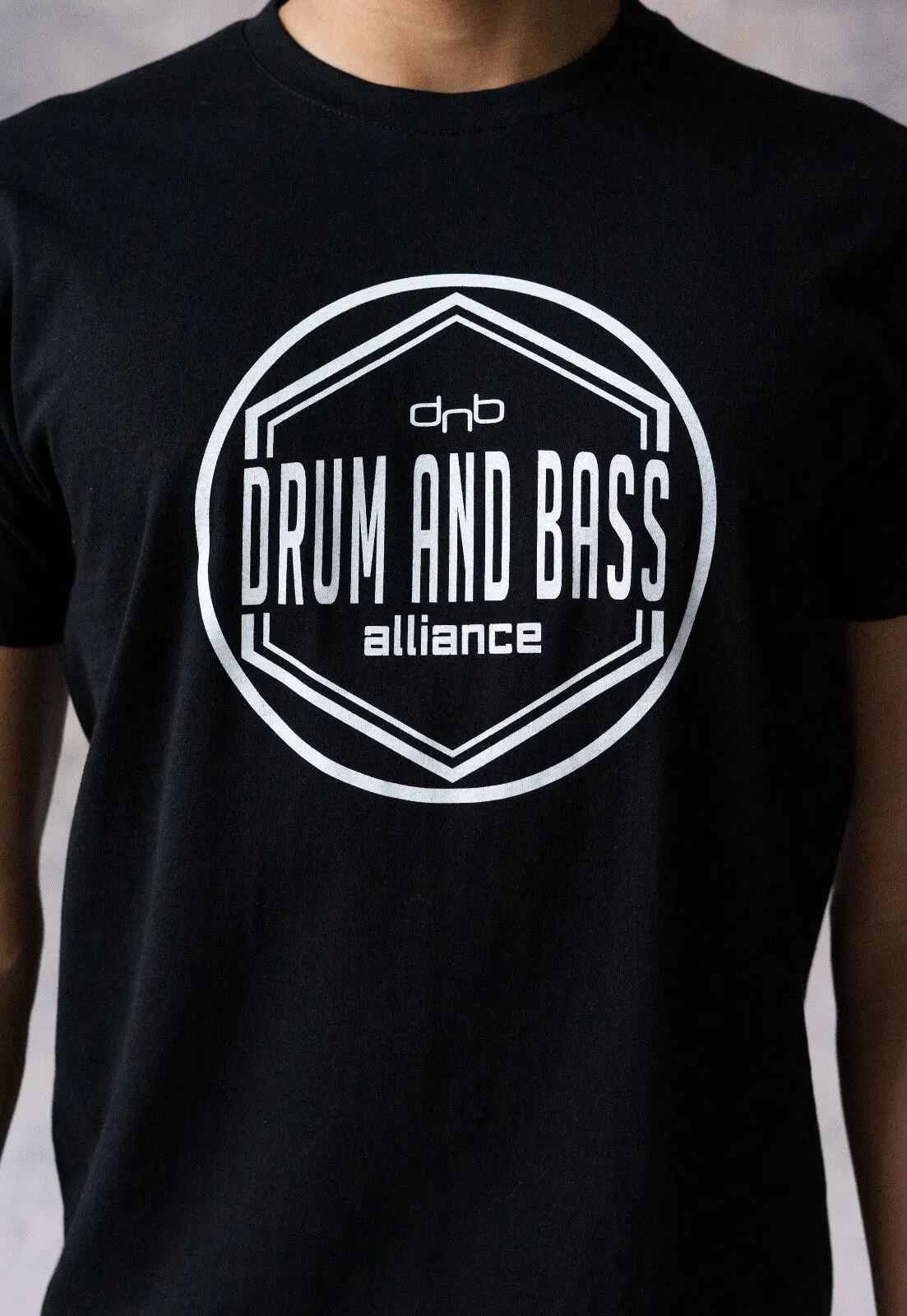 Drum and Bass Alliance T Shirt DnB DJ Jungle Neurofunk Junglist Amen Mens