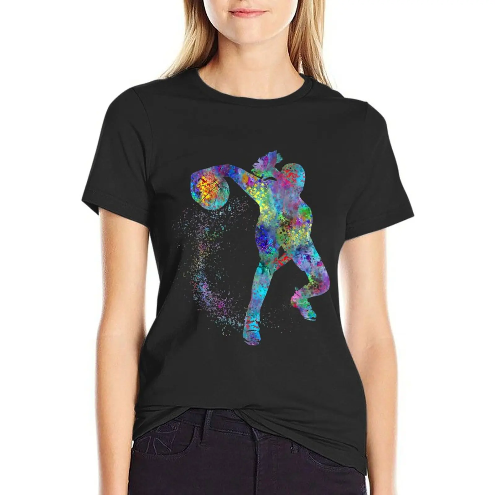 Basketball girl T-Shirt quick-drying tees Women's t-shirt