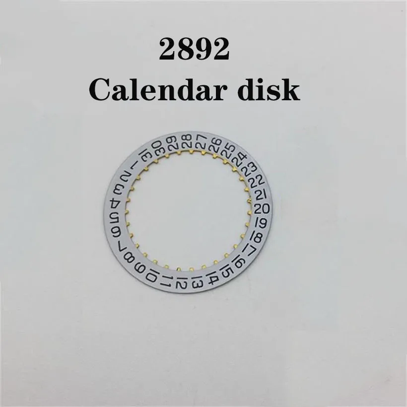 

Watch Accessories 3-Point Single Calendar Dial Suitable For 2892 2892-2 Movement Parts Watch Repair Clock Accessories