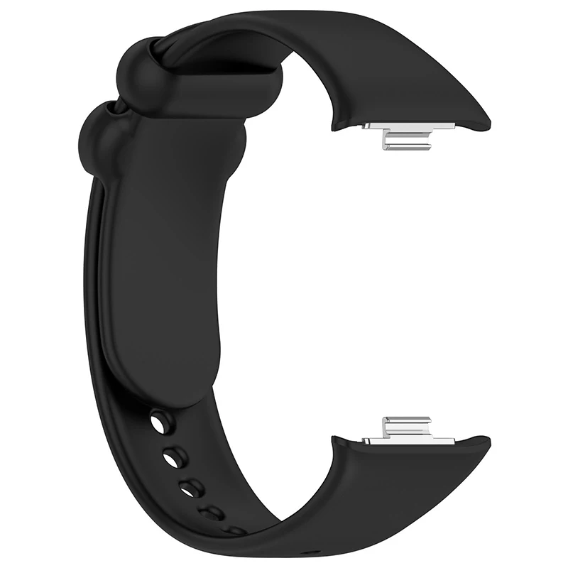 50 stuks siliconen band voor Xiaomi Mi Band 8 Pro armband zachte TPU polsband vervangende sportriem slimme horlogeaccessoires