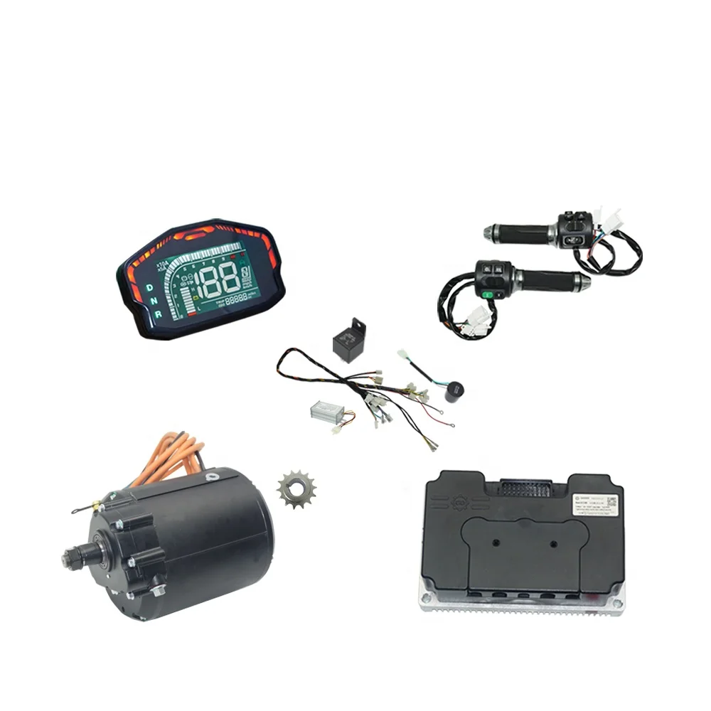 

QS MOTOR 4000W 90H 138 V3 Liquid-Cooled Mid Drive Motor Gearbox Easy-to-Connect ND72680 Controller For New Condition Motorcycles