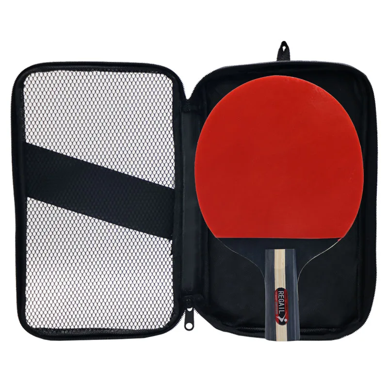 7 layer Table Tennis Racket 2PCS Professional Ping Pong Racket Set Pimples-in Rubber Hight Quality Blade Bat Paddle with Bag