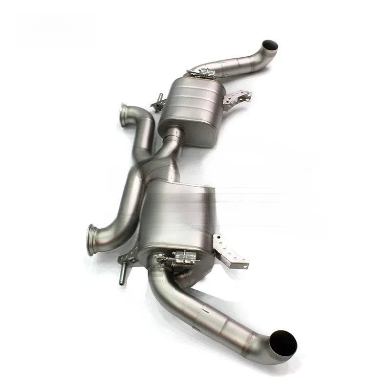 High flow Catback Exhaust For Audi R8 V10 5.2 2008-2016 quality Stainless Steel car Exhaust system