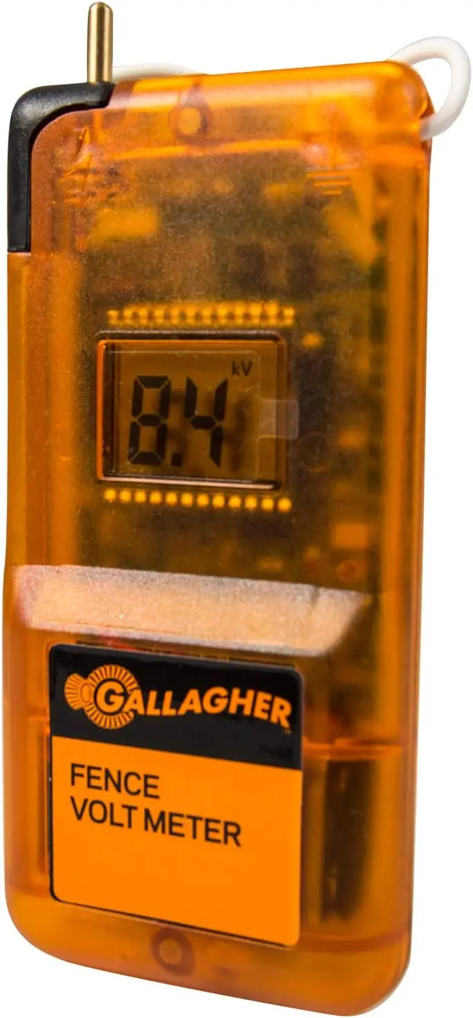 Electric Fence Voltage Tester, Water Resistant, Easy Install, Auto Indication