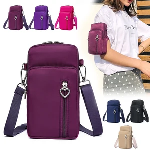Crossbody nylon bags waterproof for women, multifunction, casual, small bag, mobile phone box, sports bag 8 MAIN SALES CROSS SCHOOL - №8