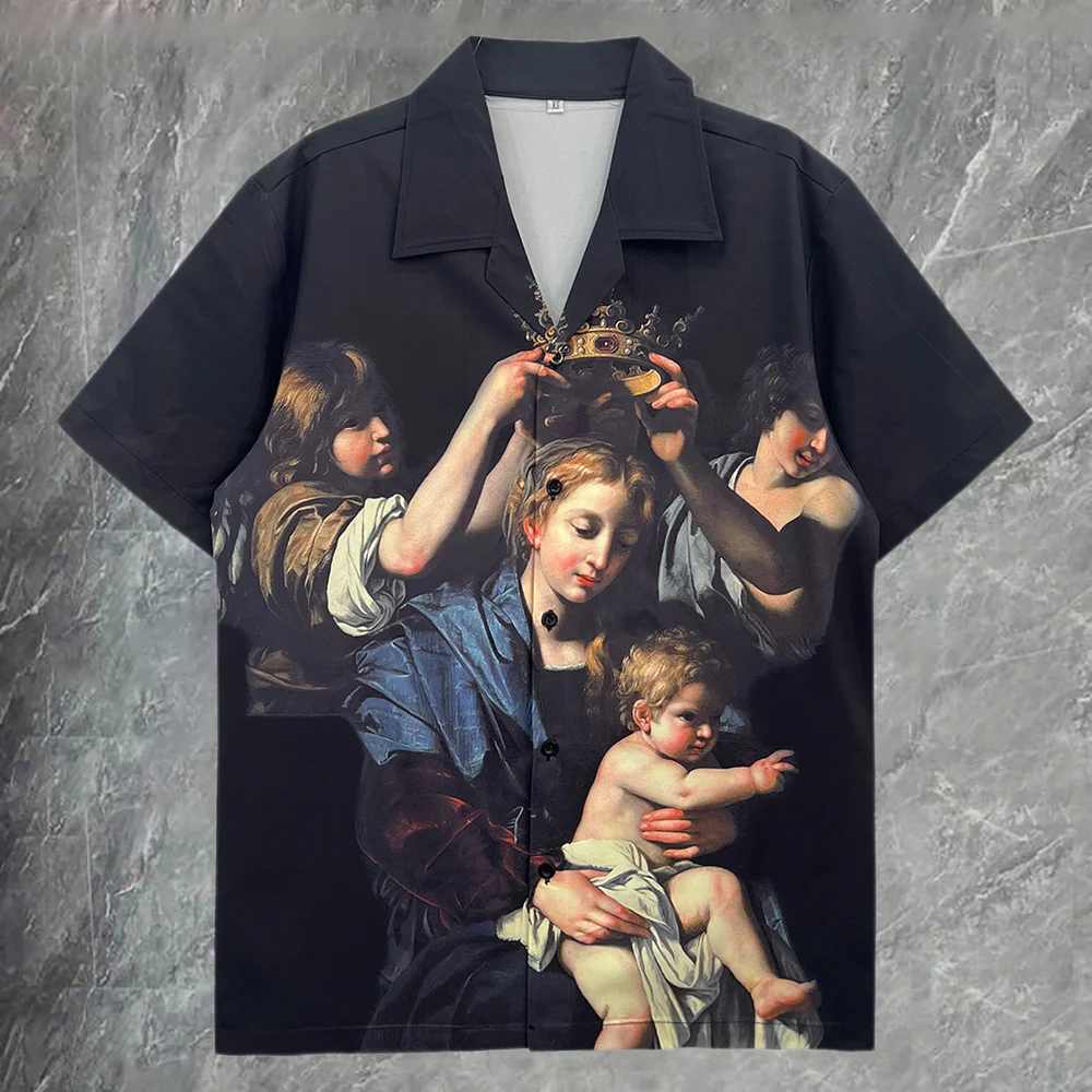 

Black Chemise Homme European Style Short Sleeve Casual Shirt Party Dress Shirts Men Shirts Camisa Social Masculina Ropa Hombre