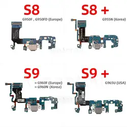 Aiinant USB Datum Ladestation Port Board Anschluss Ladegerät Flex kabel für Samsung Galaxy S8 S9 plus G950F G955F G960F G965F