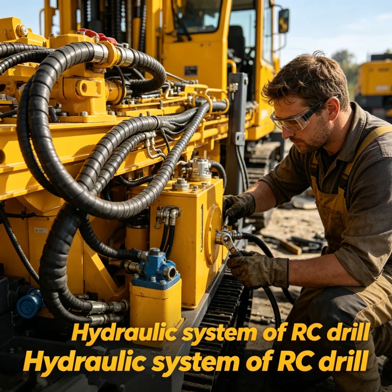 Customized Reverse Circulation Drilling Rig Factory Supply Professional RC Drill Rig For Sale With High Torque Motor Power