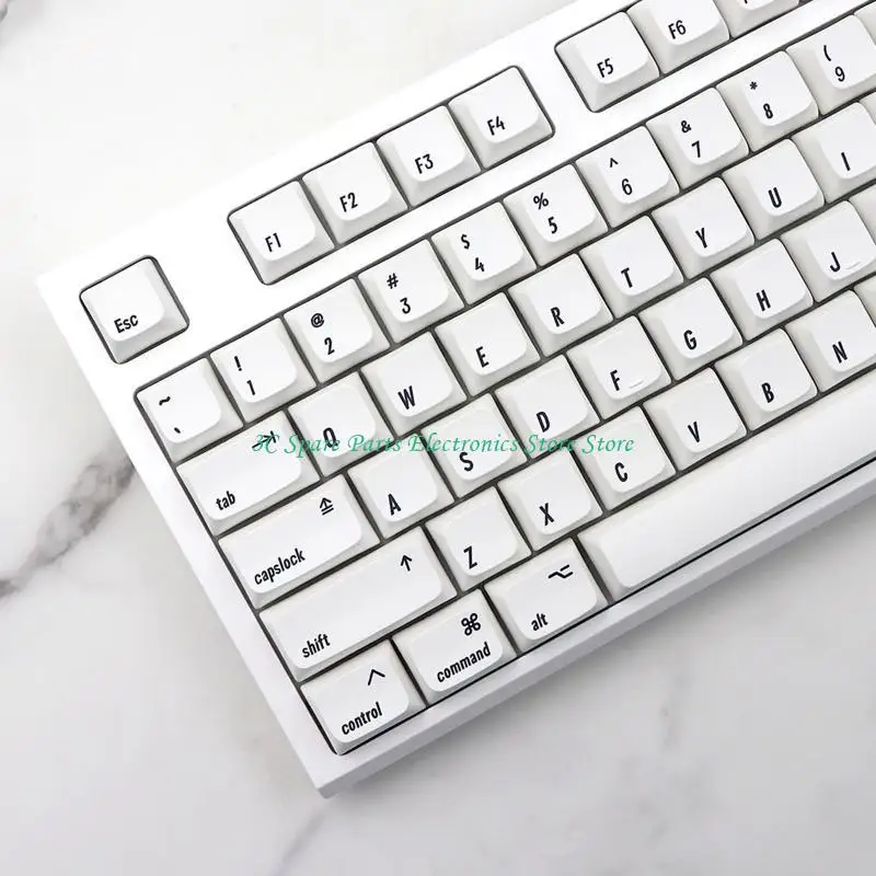 

12PC 142 Keys Electronics Game Keycaps Thick PBT XDA Profile DYE-SUB Keycap For MX Switch Cherry Mechanical Keyboard DIY