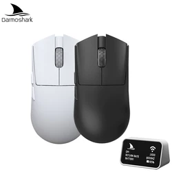 Darmoshark Gaming Mouse M3 Micro Pro Wireless 8K Tri-Mode PAW3950 30000DPI N52840 Macro Game Mosue Lightweight Small Hand Mice