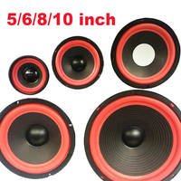 Full Range HiFi Speaker 4Ohm 5/6/8/10 Inch 25W 30W 50W 60W Subwoofer Stereo Audio Woofer Power  Loudspeaker Car Home theater