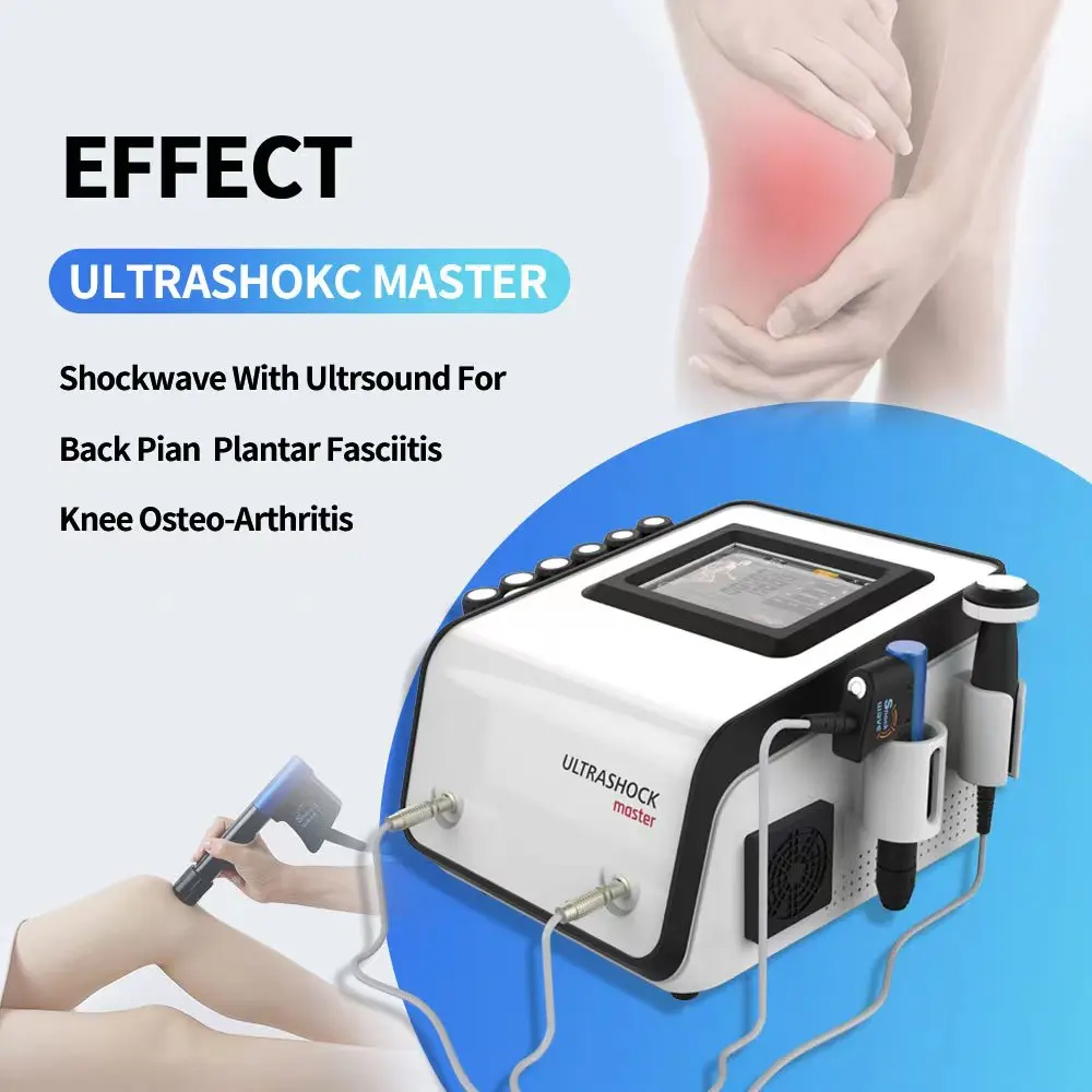 

2 In 1 Combination Pneumatic Shockwave And Ultrasound Anti-inflammatory And Analges Fast Pain Relief Physiotherapy Machine