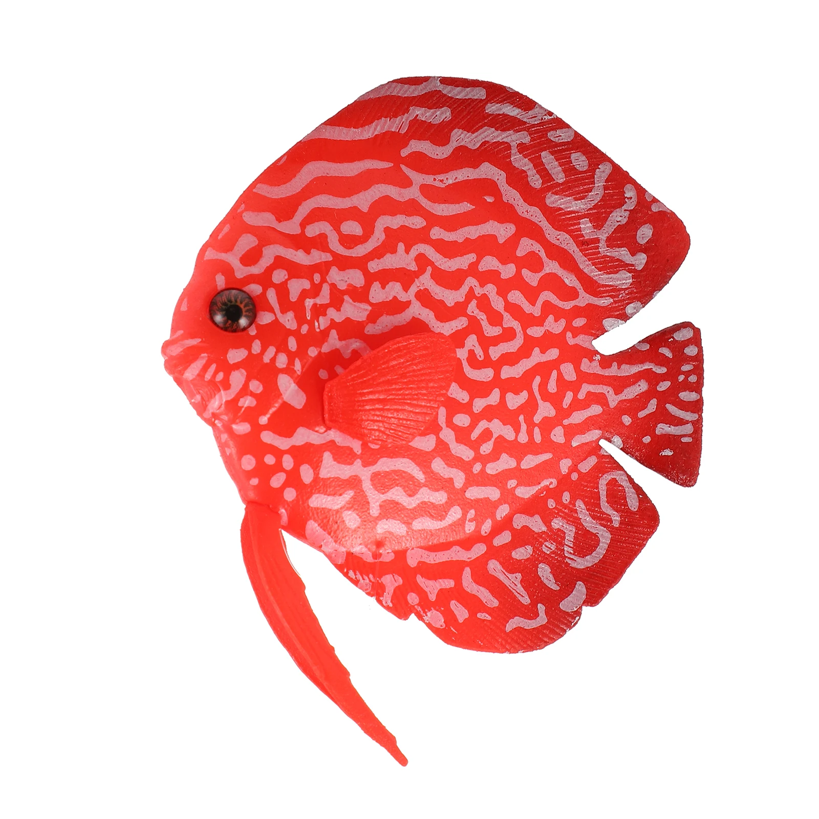 

Luminous Silicone Fish Aquarium Decoration High Simulation Non Polluting Water Quality Glow in Dark Tank naments L scaping Fake