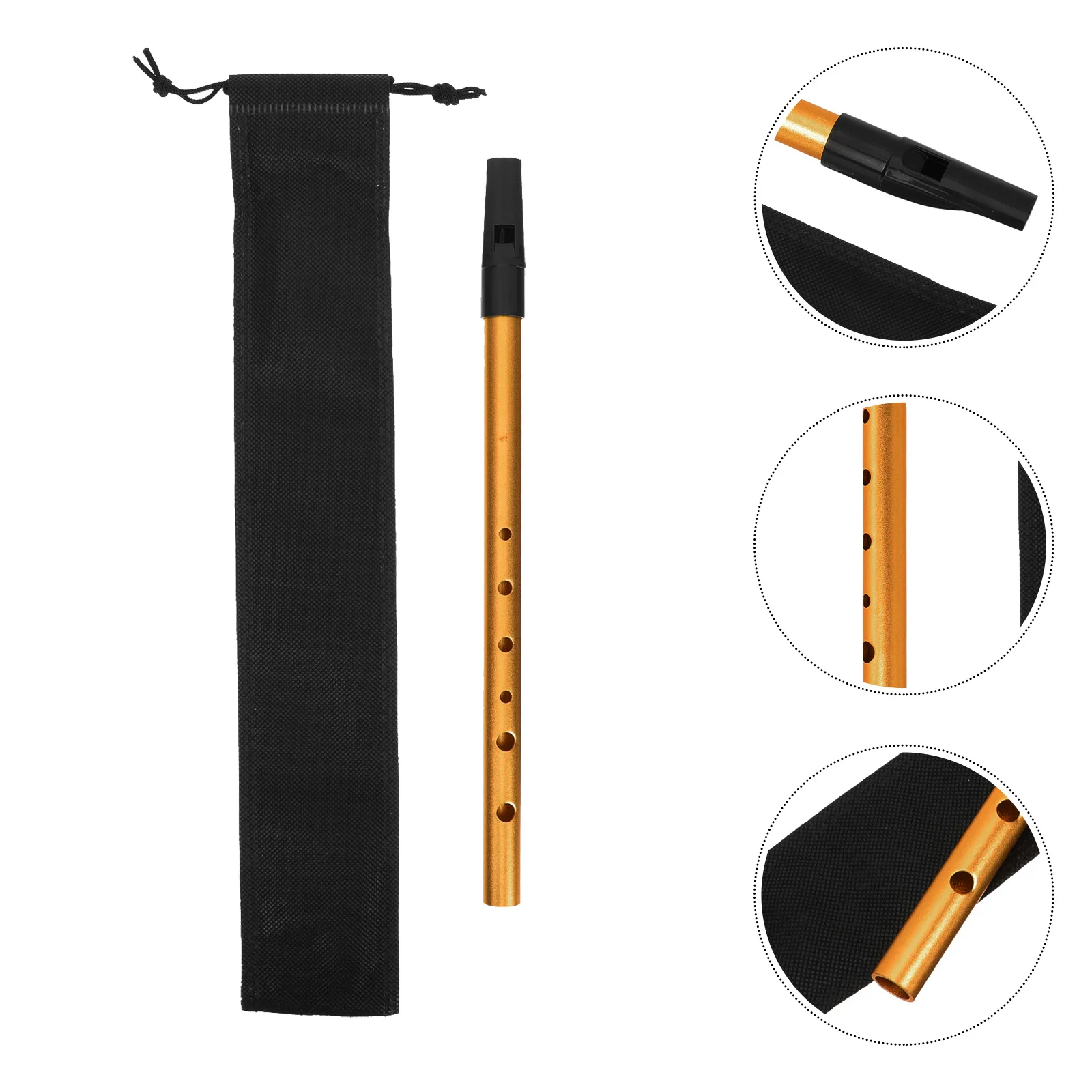 

Professional Beginner D Key Clarinet For 6-Hole Wind Instrument Durable Metal Long Life Student Adult