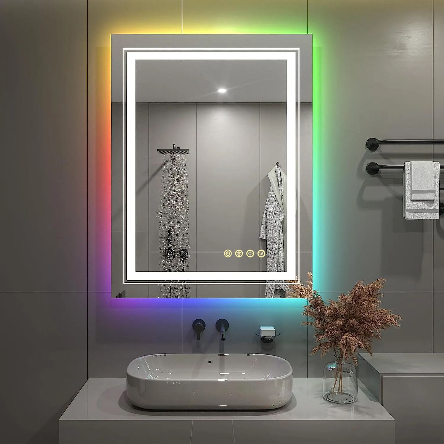 Rgb Led Bathroom Mi…
