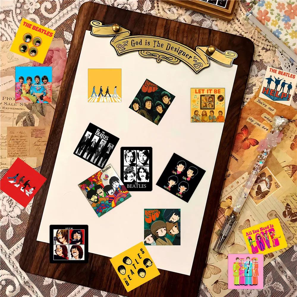 135 Stück The Beatles Season 3 Rock Mini-Aufkleber, DIY-Dekorationen für Notizbücher und Mobiltelefone, RecordingYourLife Store – Detail 6