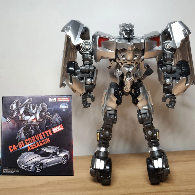 Figura de Acción de Robot BMB Transformation LS08, Modelo Sideswipe Horizontal Cannon Corvet Assassin CA-01