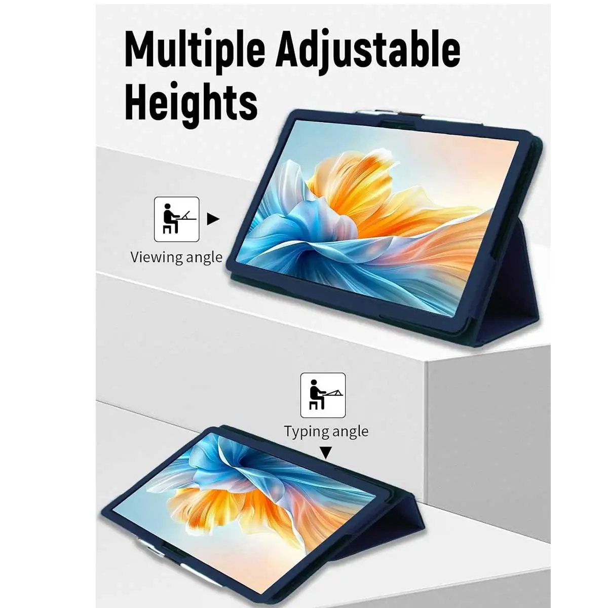 Tablet Case for Teclast T70 Pro Protective Cover Kickstand Function Shockproof (PU leather Material)