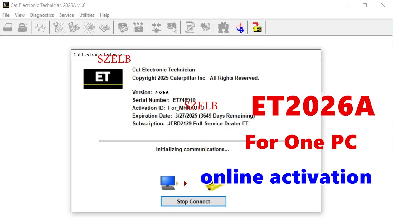 for Red Caterpillar CAT ET 2026A +CAT SIS 2021.1 Service Information System+ CAT Flash files 2020+ Factory Password Generator