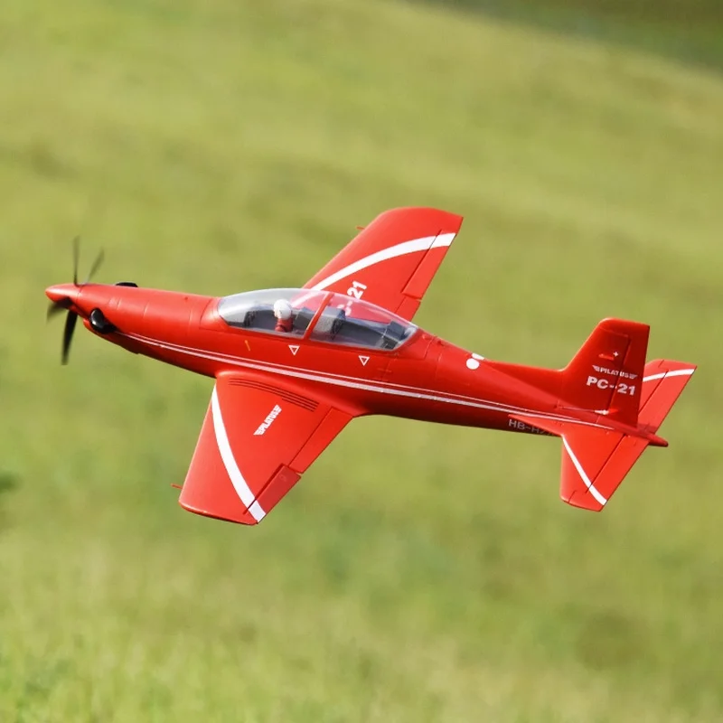 FMS1100mmPC-21 Pilatus نموذج طيران كهربائي في الهواء الطلق تجميعها شحن التحكم عن بعد نموذج مقاتلة لعبة طائرة #3