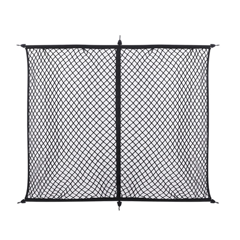 Elastic Cargo Net Car Trunk Storage Organizer Stretchy Luggage Fixing Net Pickup Truck