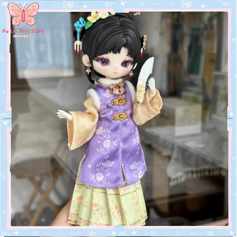 

Authentic SIMONTOYS Dream of the Red Chamber x Liluo Series 1/12 Scale BJD Articulated Action Figure Blind Box Trendy Pre-order