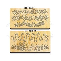 Christmas Series Cutting dies - New Die Cutting And Wooden Mold,HT1403 Suitable For Common Die Cutting Machines On The Market.