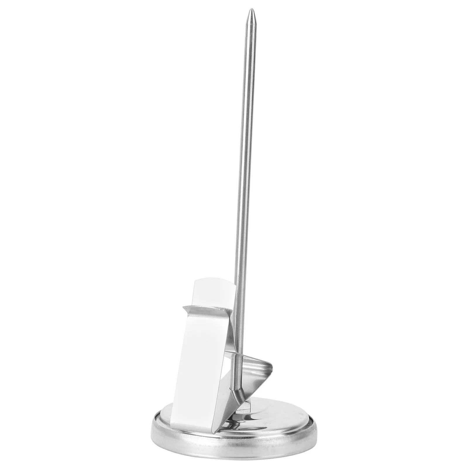 

1pc Barbecue Oven Thermometer White Kitchen Gadget For Grilling Roasting Cooking Food Safety High Temperature Resistant