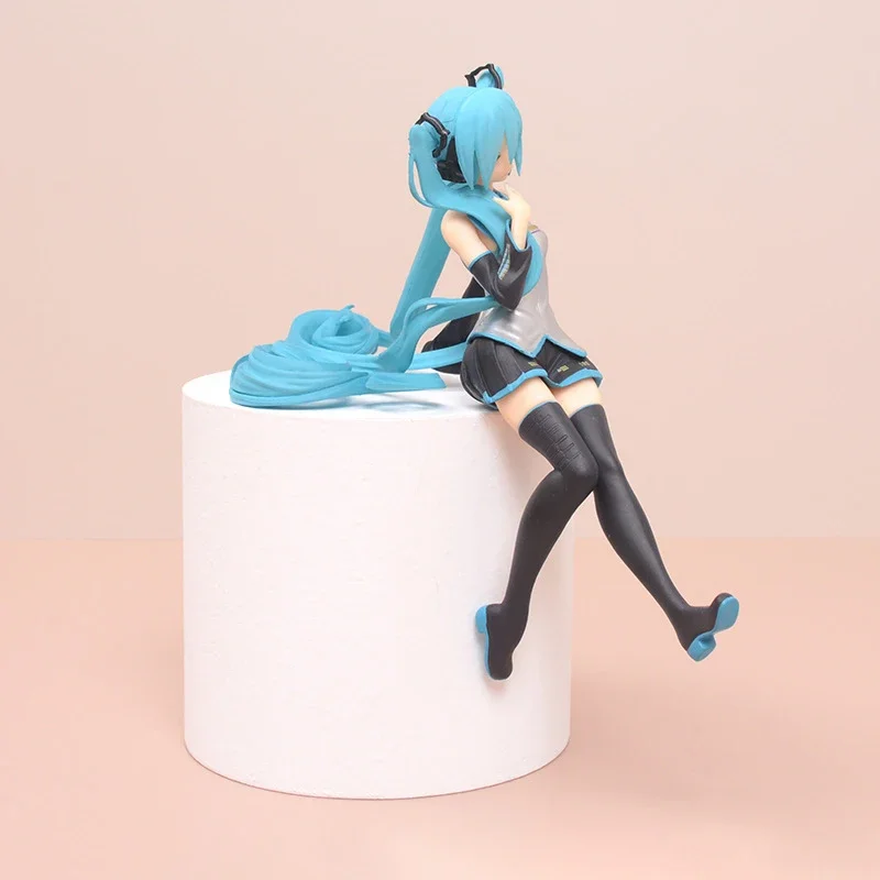 Hatsune miku presse tasse nudeln action anime figur spielzeug schüchtern sexy schönes mädchen ver. Figuren Auto Ornament Sammler modell