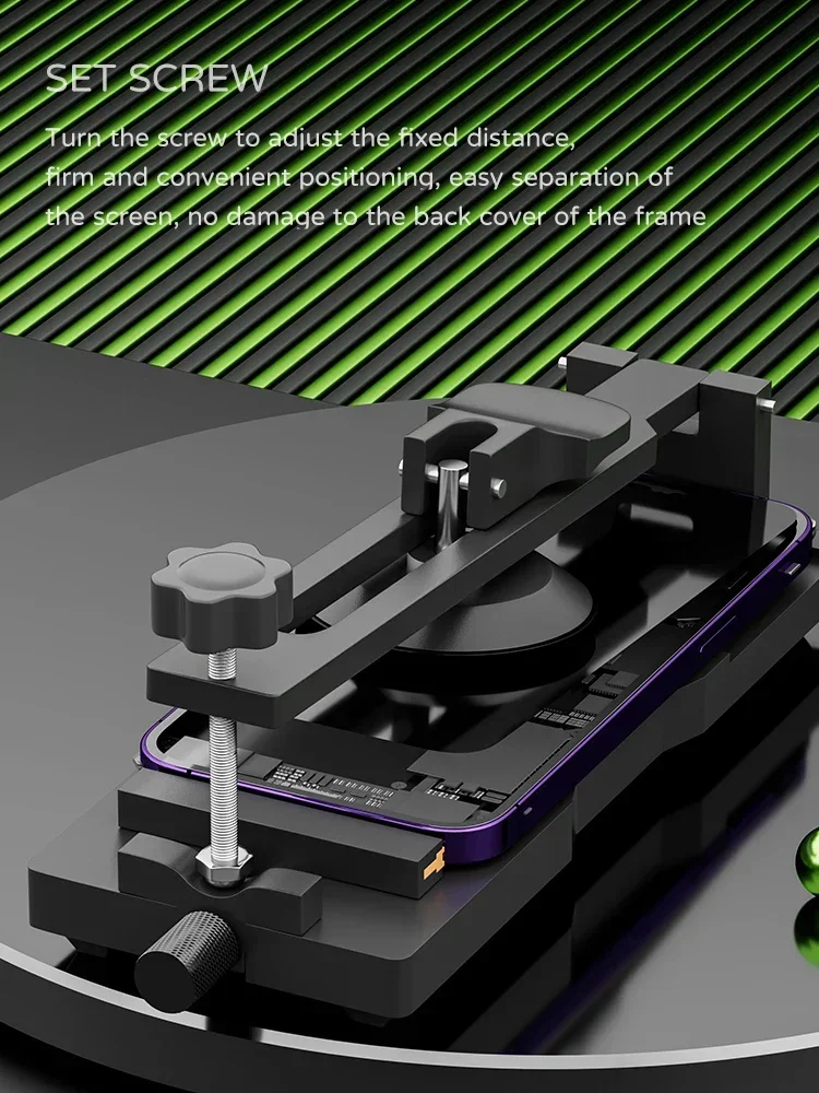 iFixes iCF6 Mobile Phone LCD Screen Disassembly Fixture Heating-free Strong Sucktion Free Universal LCD Display Removal DIY Tool