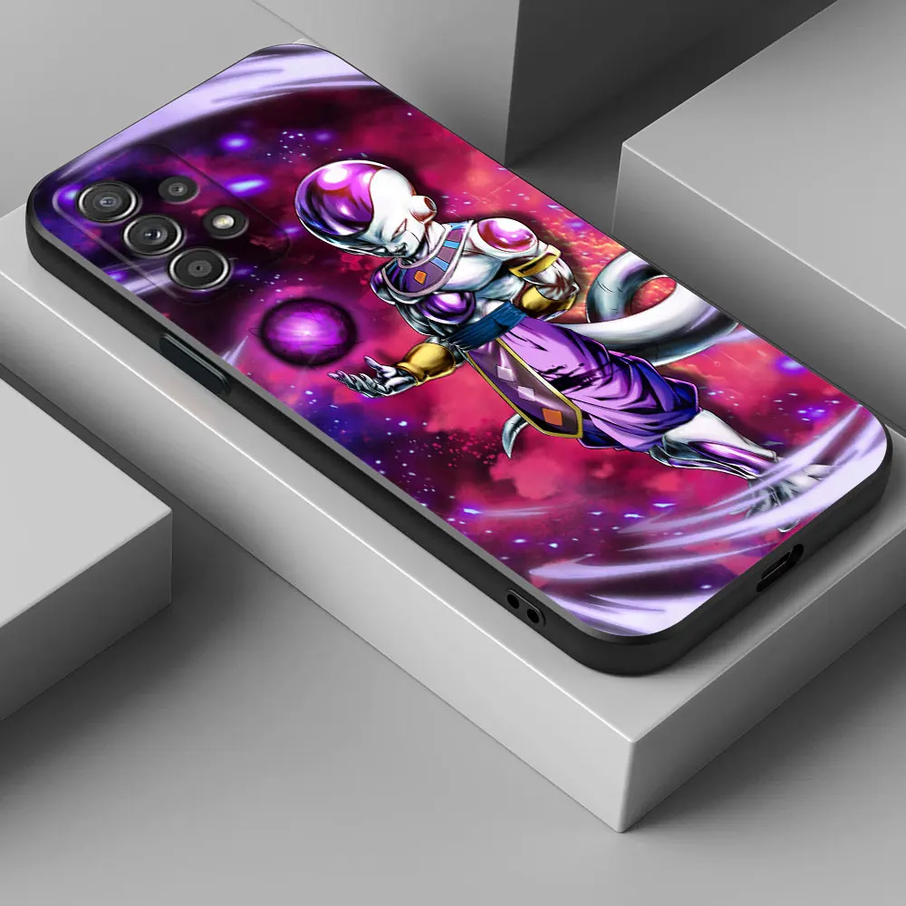 Dragons Balls Anime Phone Cover A56 5G For Samsung A57 A37 A55 A36 A26 A17 A07 A35 A34 A53 A54 A52 A73 A72 Frieza Majin Buu Case view 3