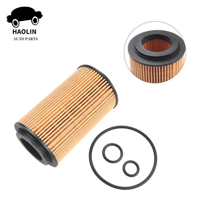 6511800109 1/2 Engine Oil Filter Kit With O-Ring Mann For Mercedes W166 W212 W204 W906 X166 OEM 6511800009 1121840425 6511800009