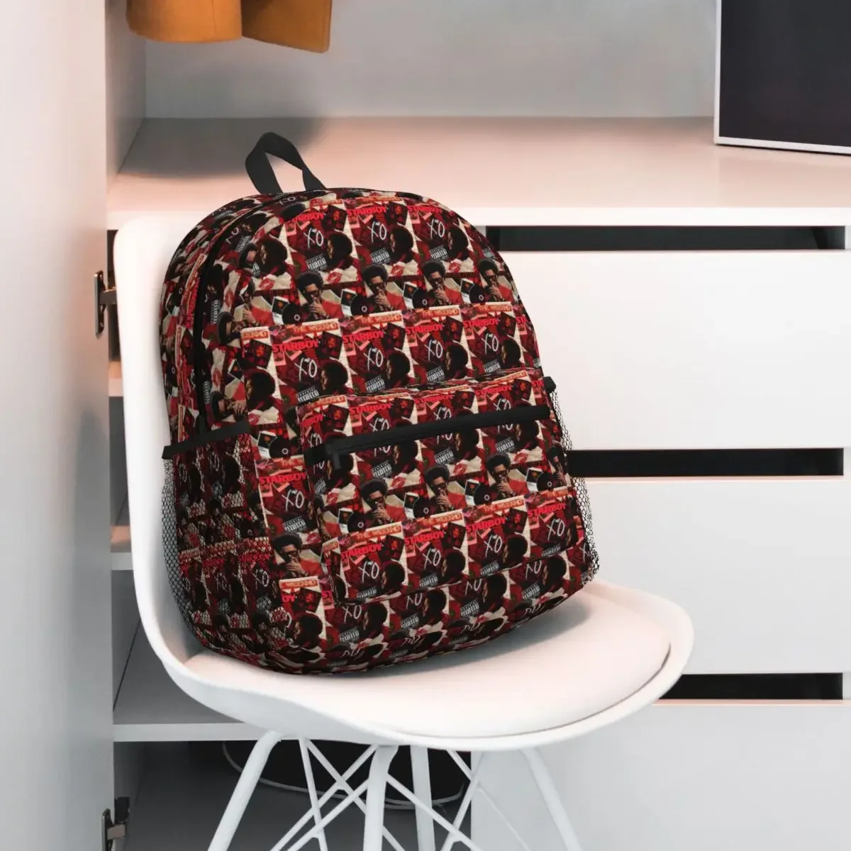 

Singer The Weeknd Student Backpack School Bag Hiking Travel Daypack for Boys Girls Fashion Bookbag Shoulder Bags