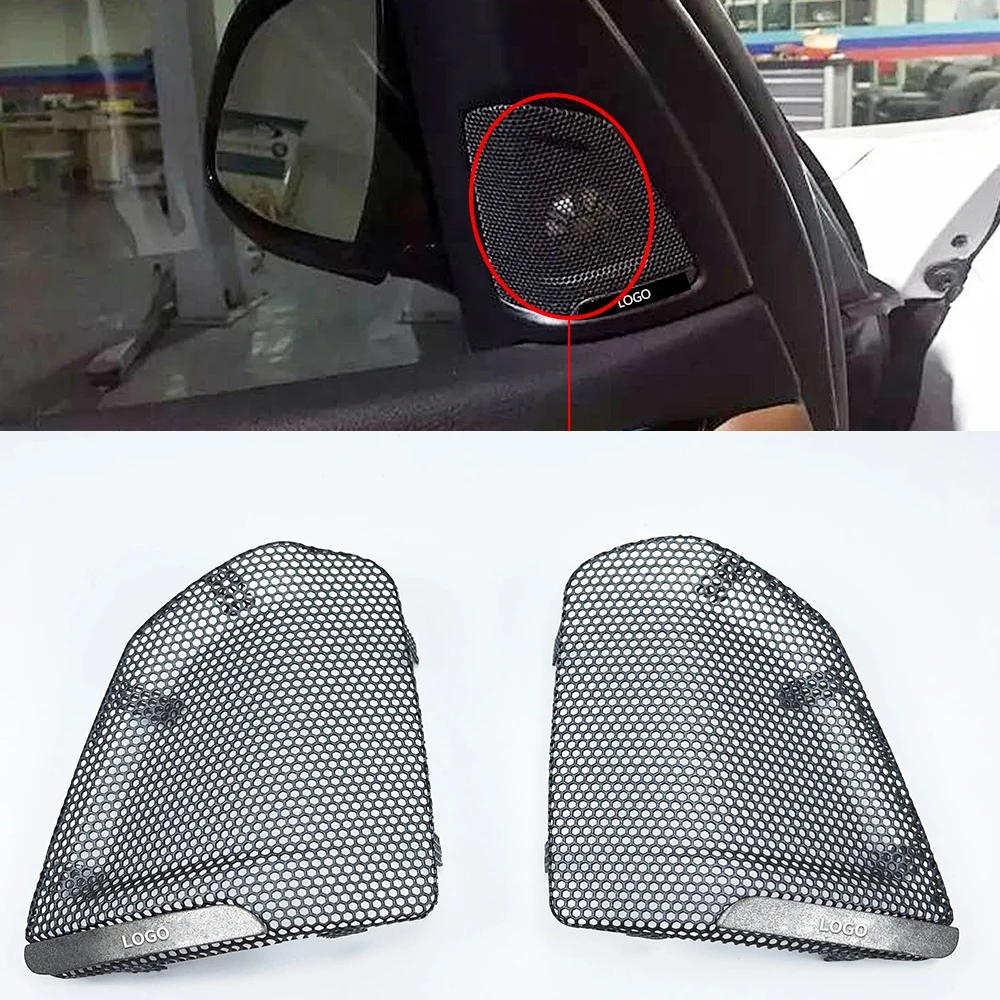 Tweeter Midrange Speaker Cover For BMW X5 F15 X6 F16 Series High Quality loudspeaker Audio Horn Power Amplifier Bass Subwoofer