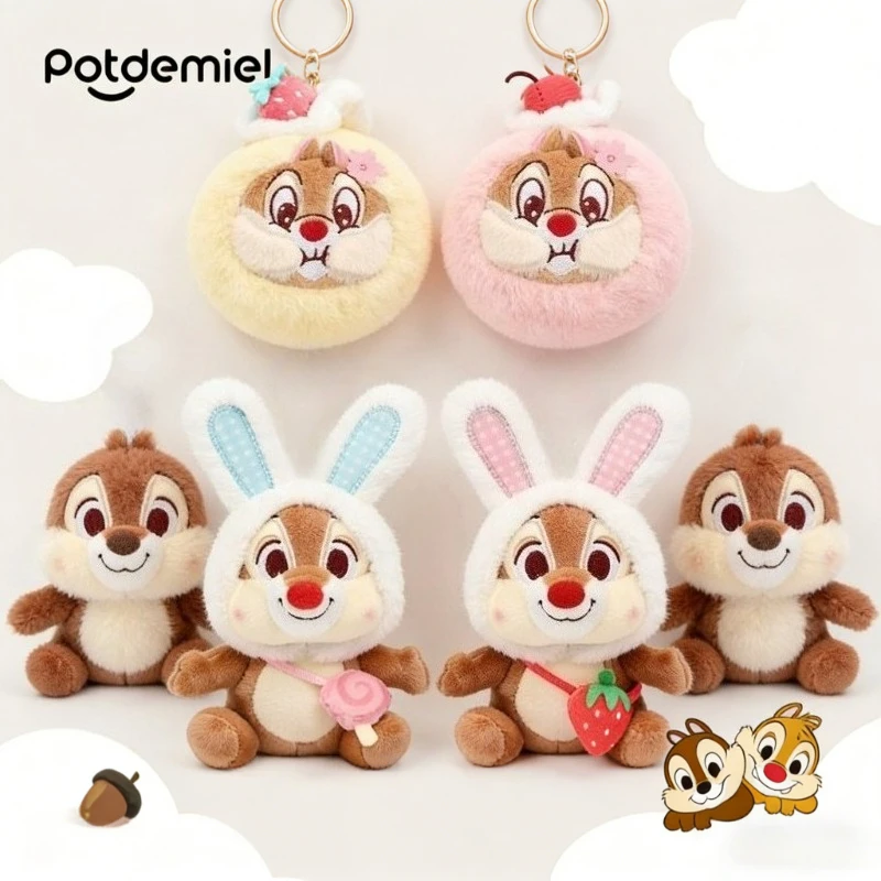 

Original Authentic Disney Cartoon Chichitita Role-playing Plush Toy Backpack Hanging Decoration Keychain for Girls Birthday Gift