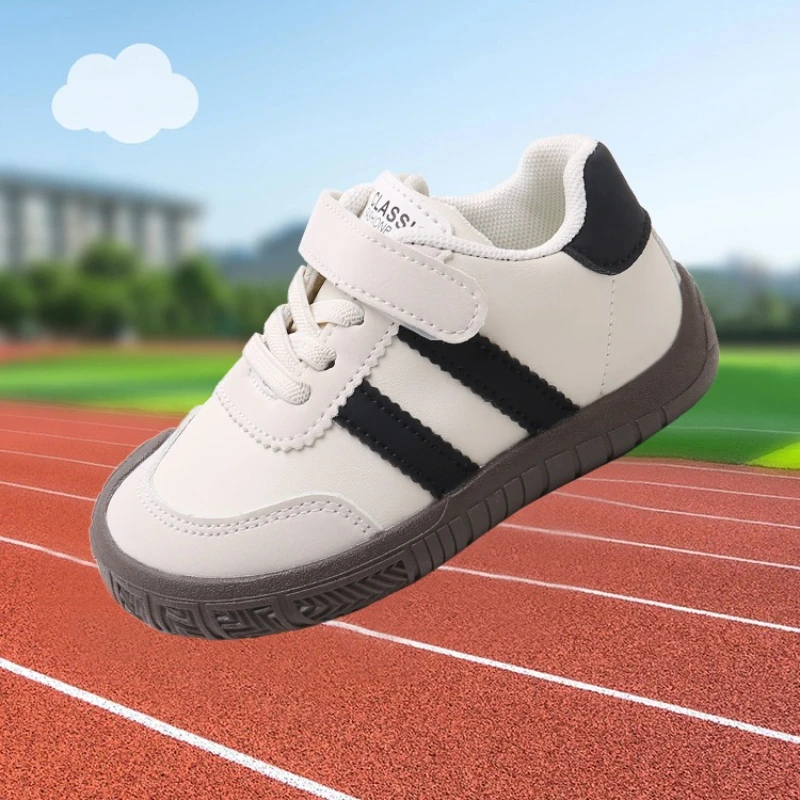 

Children's Sneakers Four Seasons 0-6 Years Old Soft Boys Girls Walking Shoes Silver Kid Board Shoes Baby De Training Shoes