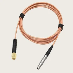 SMA compatible Lemo 00 ultrasonic testing instrument signal connection wire, twin crystal probe RF wire
