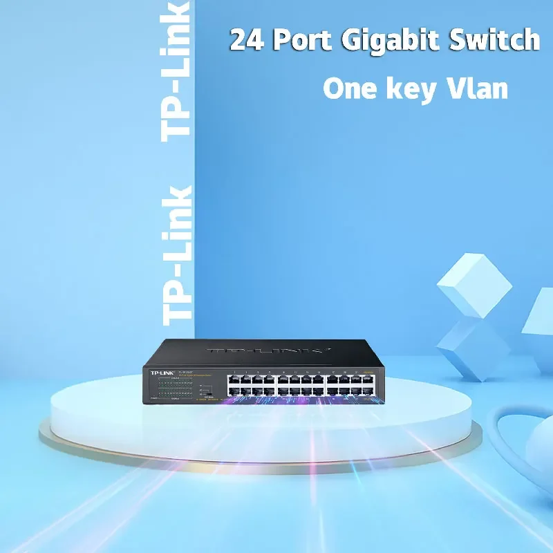 TP-LINK TL-SG1024DT 풀 기가비트 네트워크 모니터링 24-스위치 1000M 네트워크 케이블 LAN 디비전 이더넷 HUB