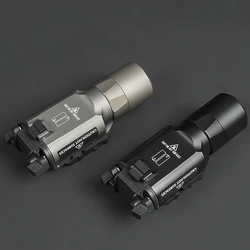 Tactical SF X300 X300U Ultra LED 400 lumen Metal Pistol Weapo Light Fit 20mm Rail Airsoft Hanging Hunting Flashlight