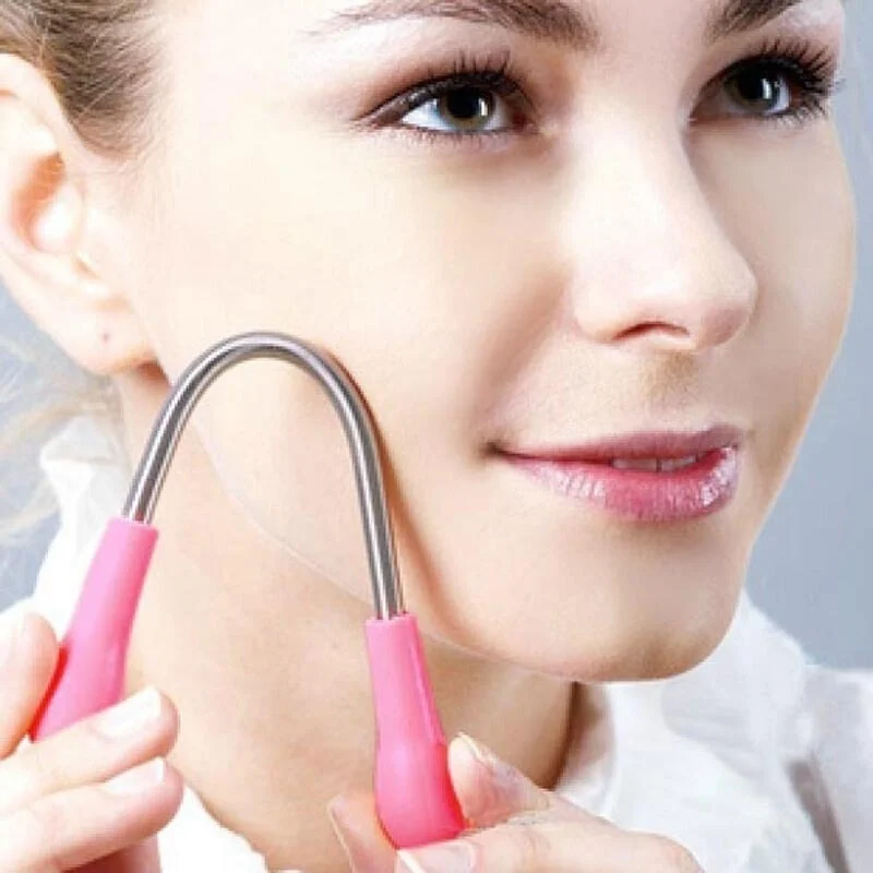 New Portable Facial Hair Threading Remover Spring Stick Face Epilator Beauty Tool Quick Effective Hair Removal For Ladies